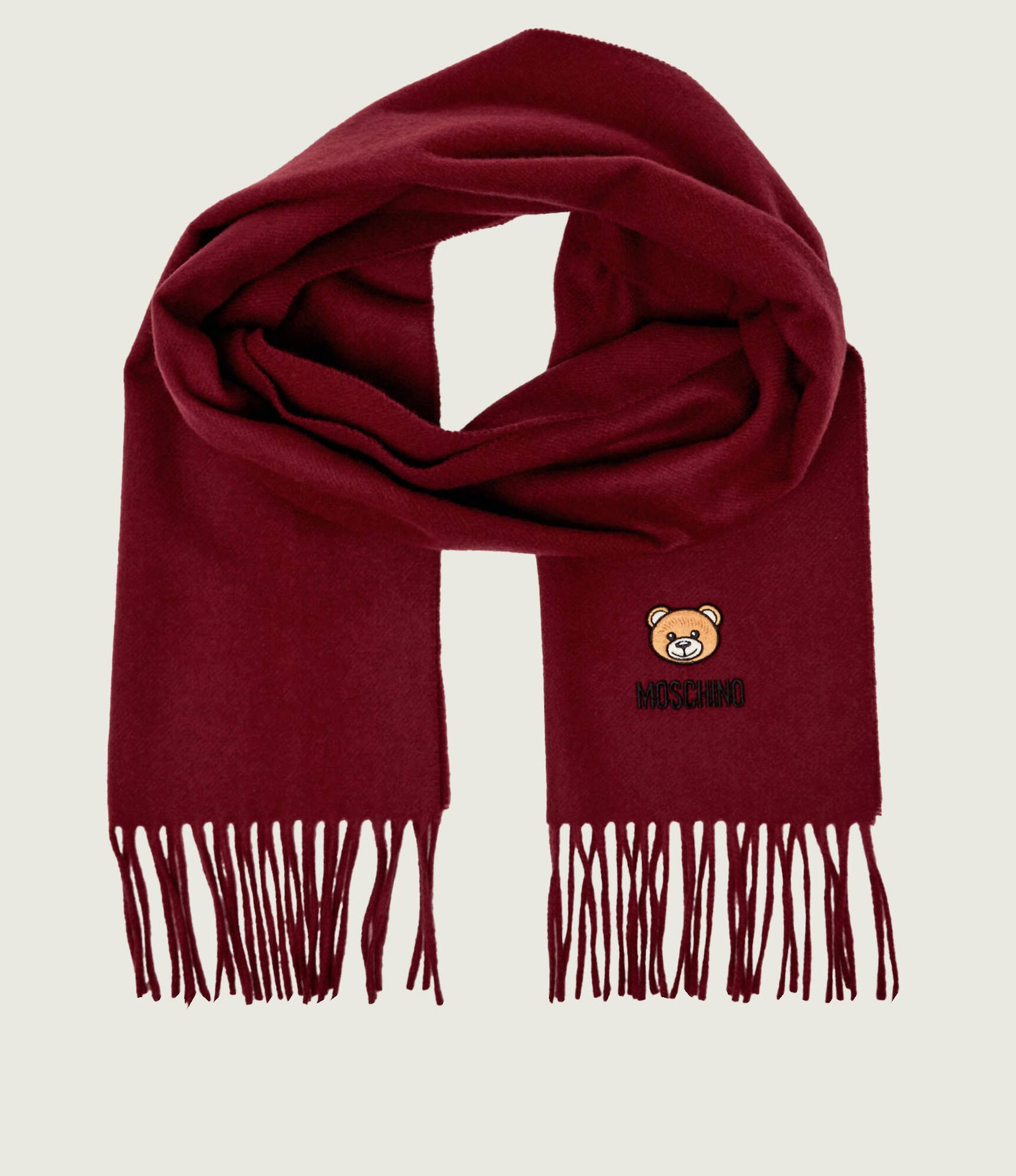 Moschino Wełniany szal