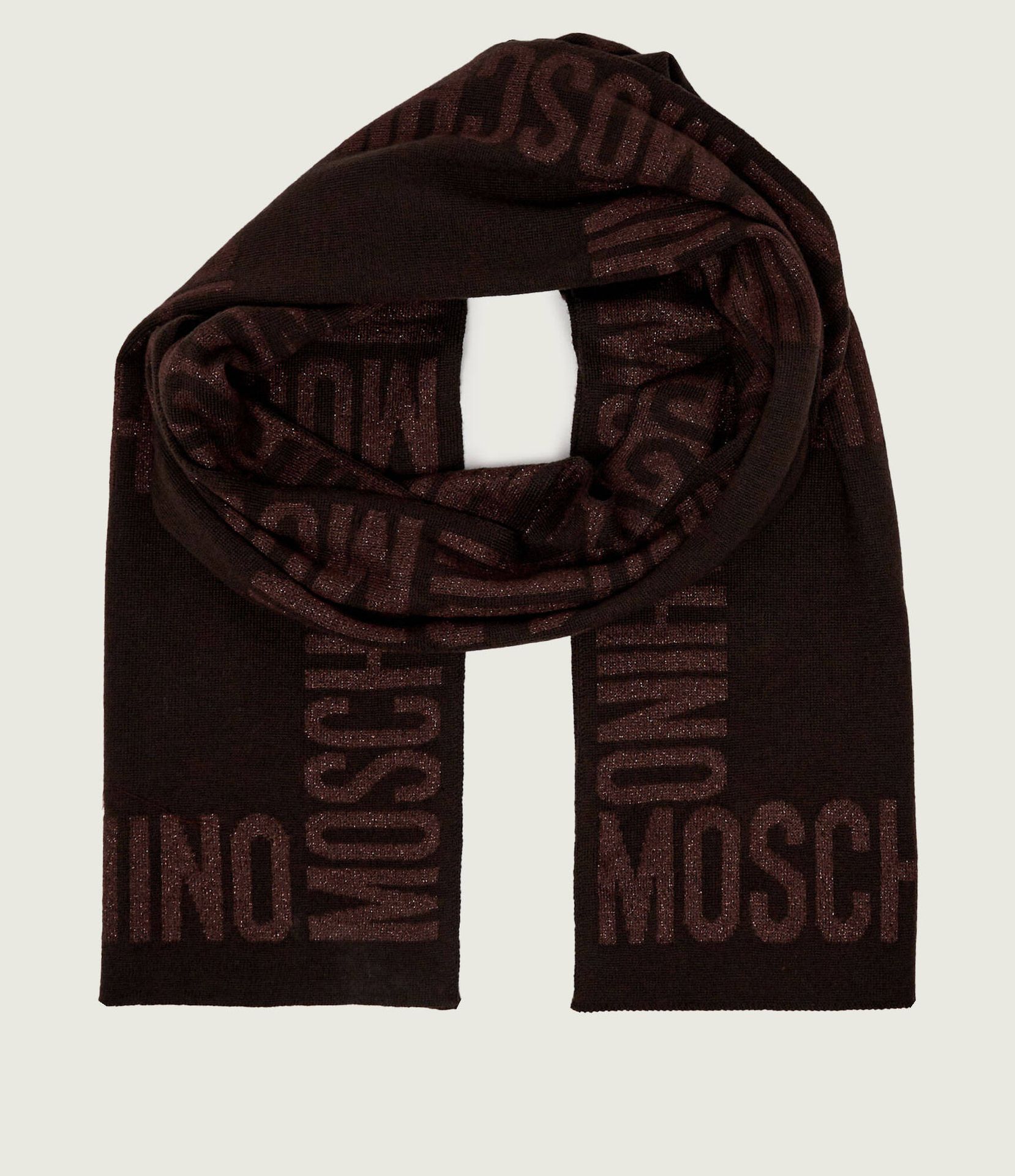 Moschino Szal z dodatkiem wełny