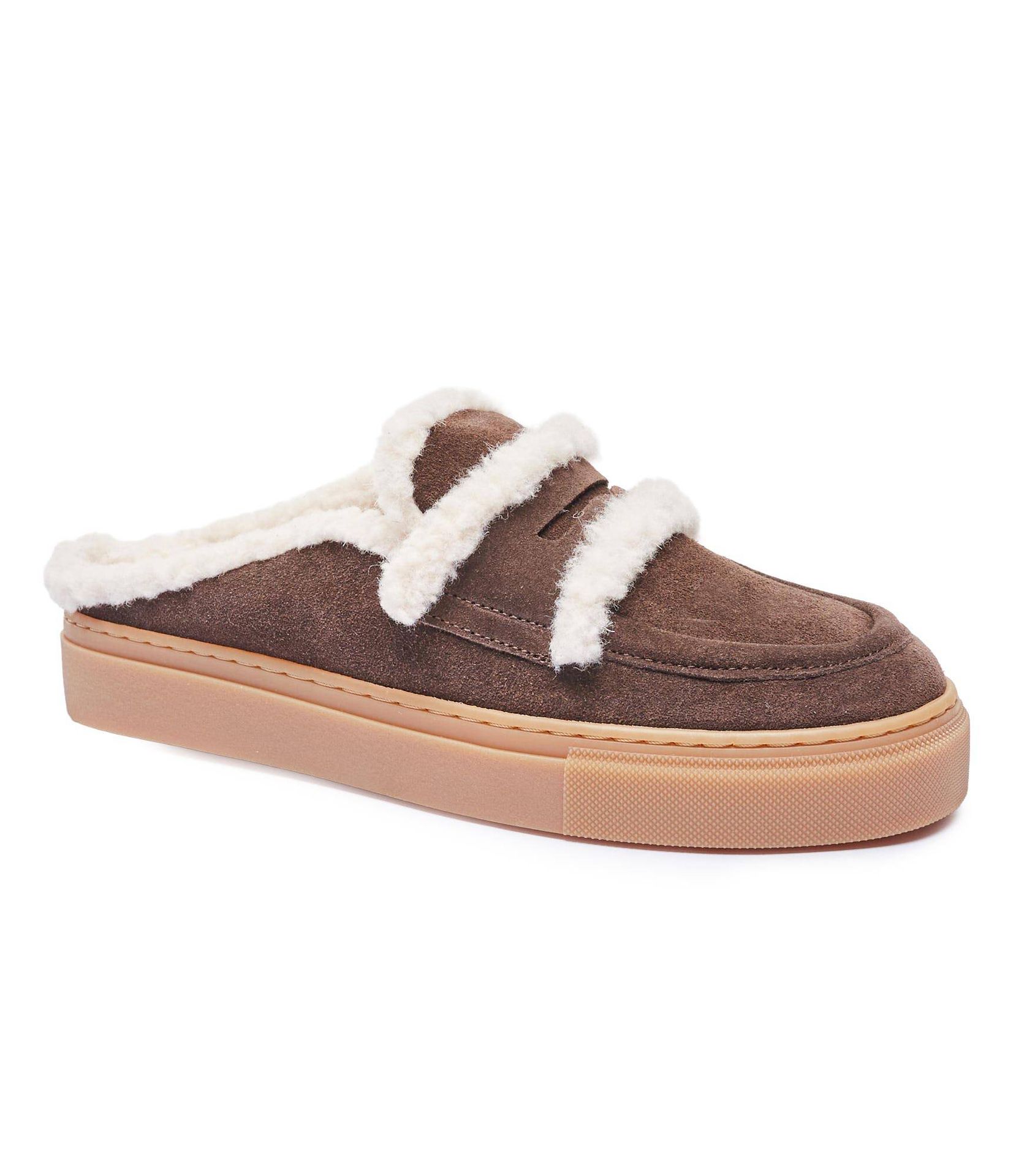 INUIKII Mule shearling zamsz