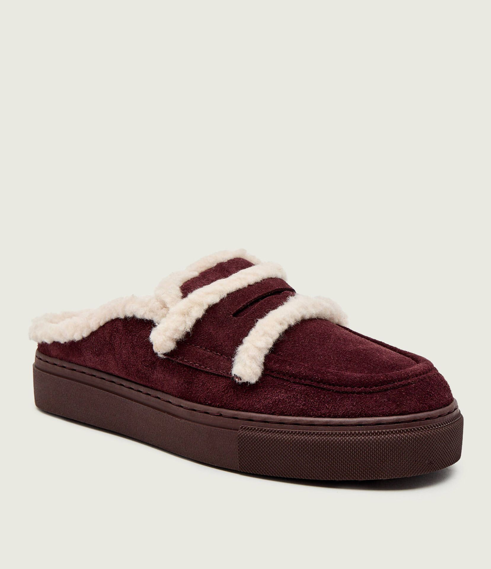 INUIKII Mule shearling zamsz
