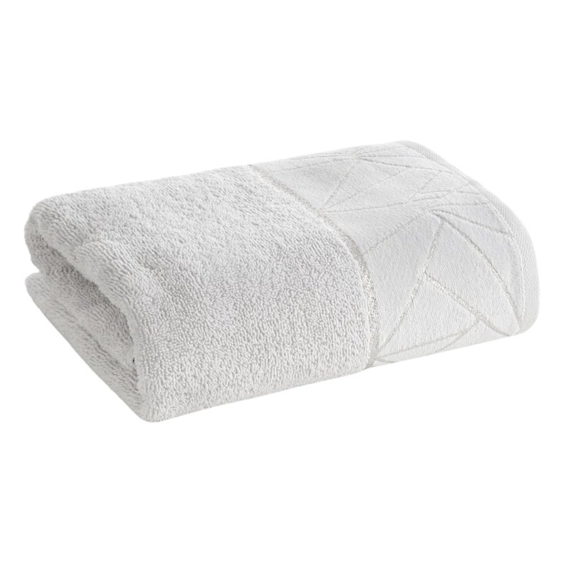 Ręcznik kąpielowy CLEO Eurofirany srebrny kremowy gruby chłonny 70x140 cm 1szt.