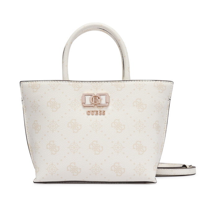 Torebka Guess Emelie Logo Mini HWGP99 28750 Kremowy