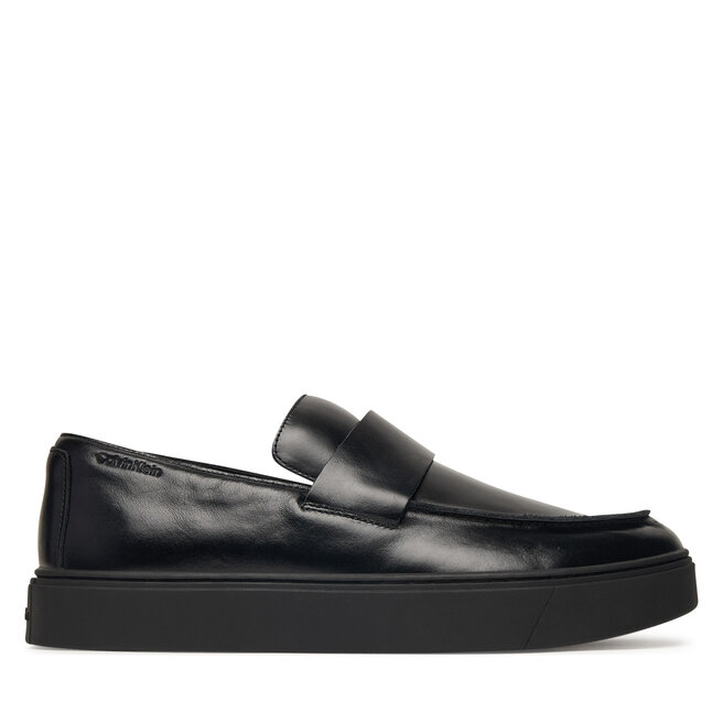 Lordsy Calvin Klein Hybrid Clean Cup Loafer Band Lth HM0HM02250 Czarny
