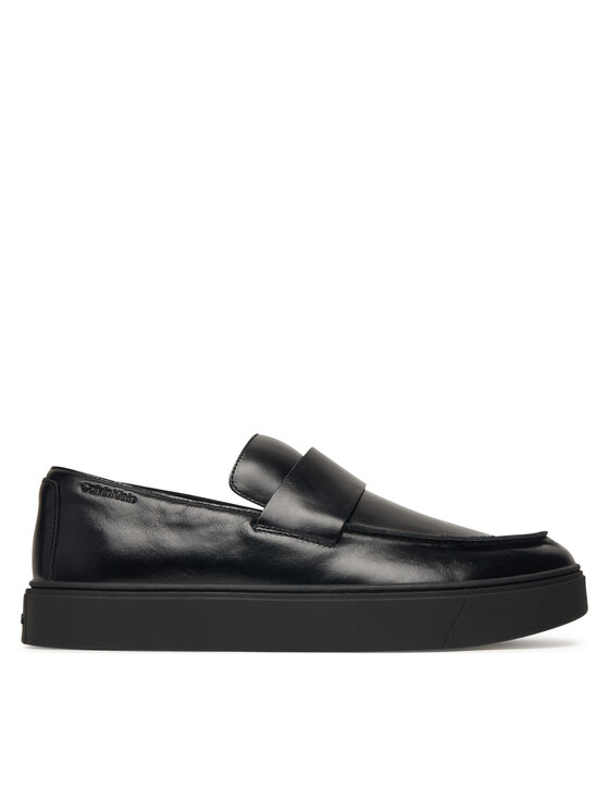 Calvin Klein Lordsy Hybrid Clean Cup Loafer Band Lth HM0HM02250 Czarny