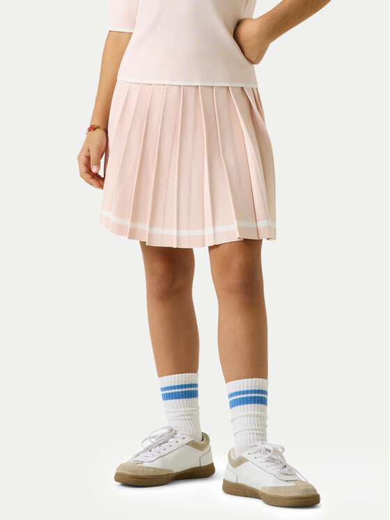 Guess Komplet bluzka i spódnica J6YD16 Z1080 Różowy jasny Regular Fit