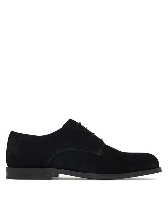 Calvin Klein Półbuty Ess Rubber Derby HM0HM02269 Czarny