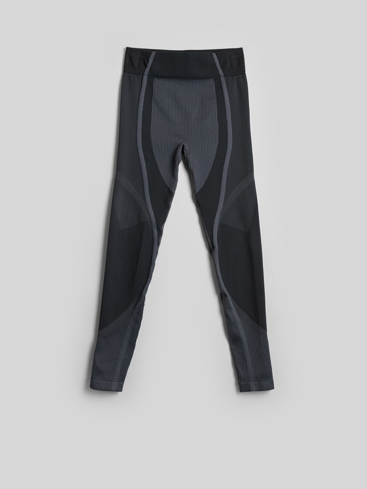 4F Legginsy treningowe bezszwowe damskie - czarne XS/S