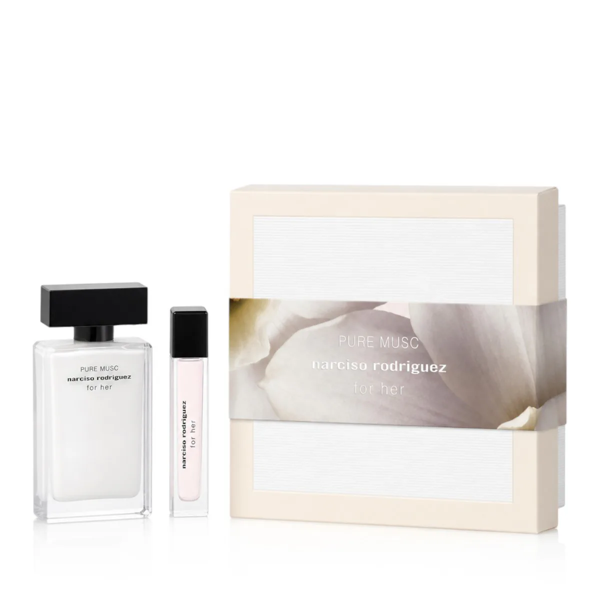 Narciso Rodriguez Pure Musc For Her zestaw Woda perfumowana 50 ml + Woda toaletowa MINI F