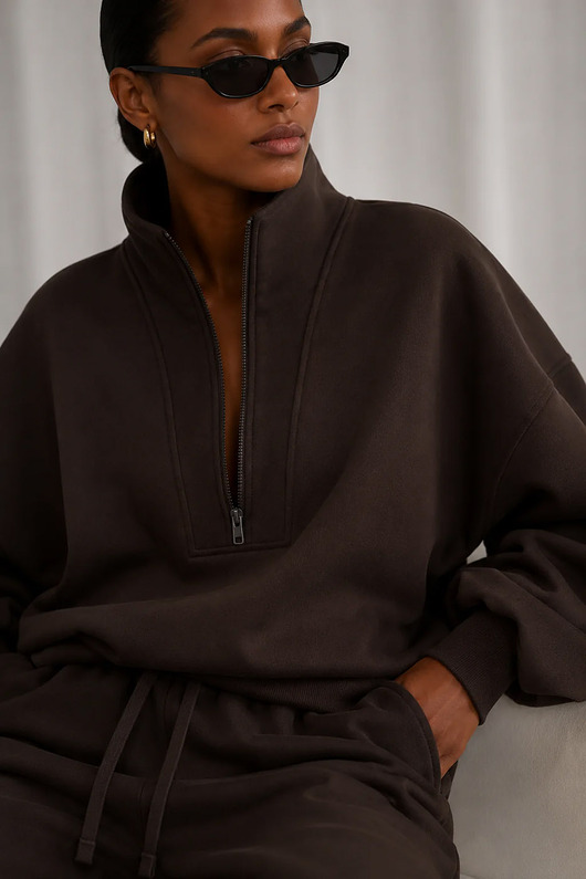 Bluza soft lounge chocolate