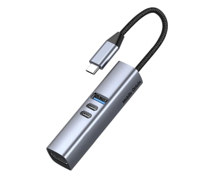 Mobile Origin 7in1 MultiHub HB2 3xUSB-C USB-A HDMI TF/SD Cards USB-C Cable MO-71MH-HB2