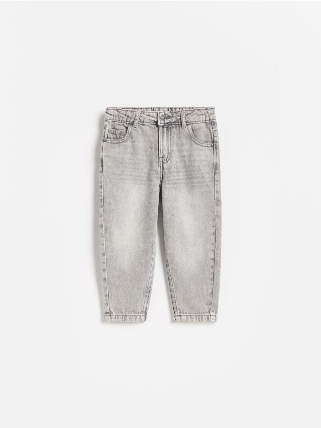 Reserved - Jeansy regular fit - jasnoszary
