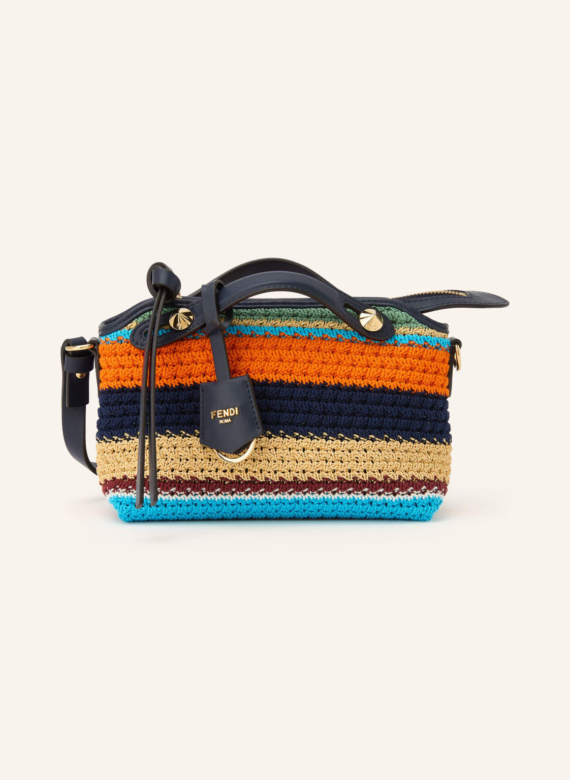 Fendi Listonoszka By The Way Soft Mini blau