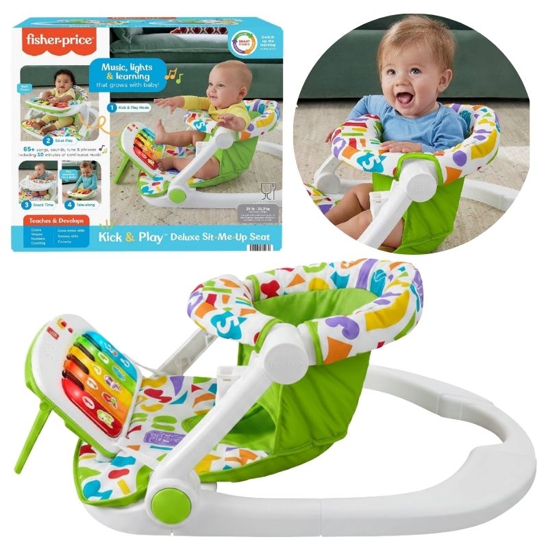 Zabawka Interaktywna Siedzisko Z Pianinkiem Fisher Price Edukacyjne Siedzisko Dla Dzieci Do Nauki