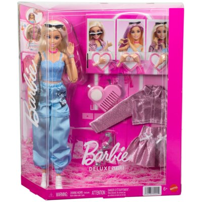 Lalka Barbie Deluxe Style Zestaw modowy JNC61