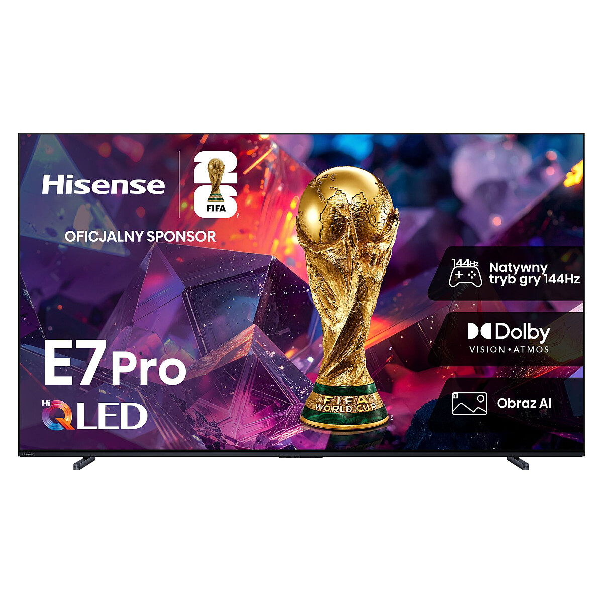 Hisense 100E7S PRO QLED 100” 4K UHD 144Hz VIDAA