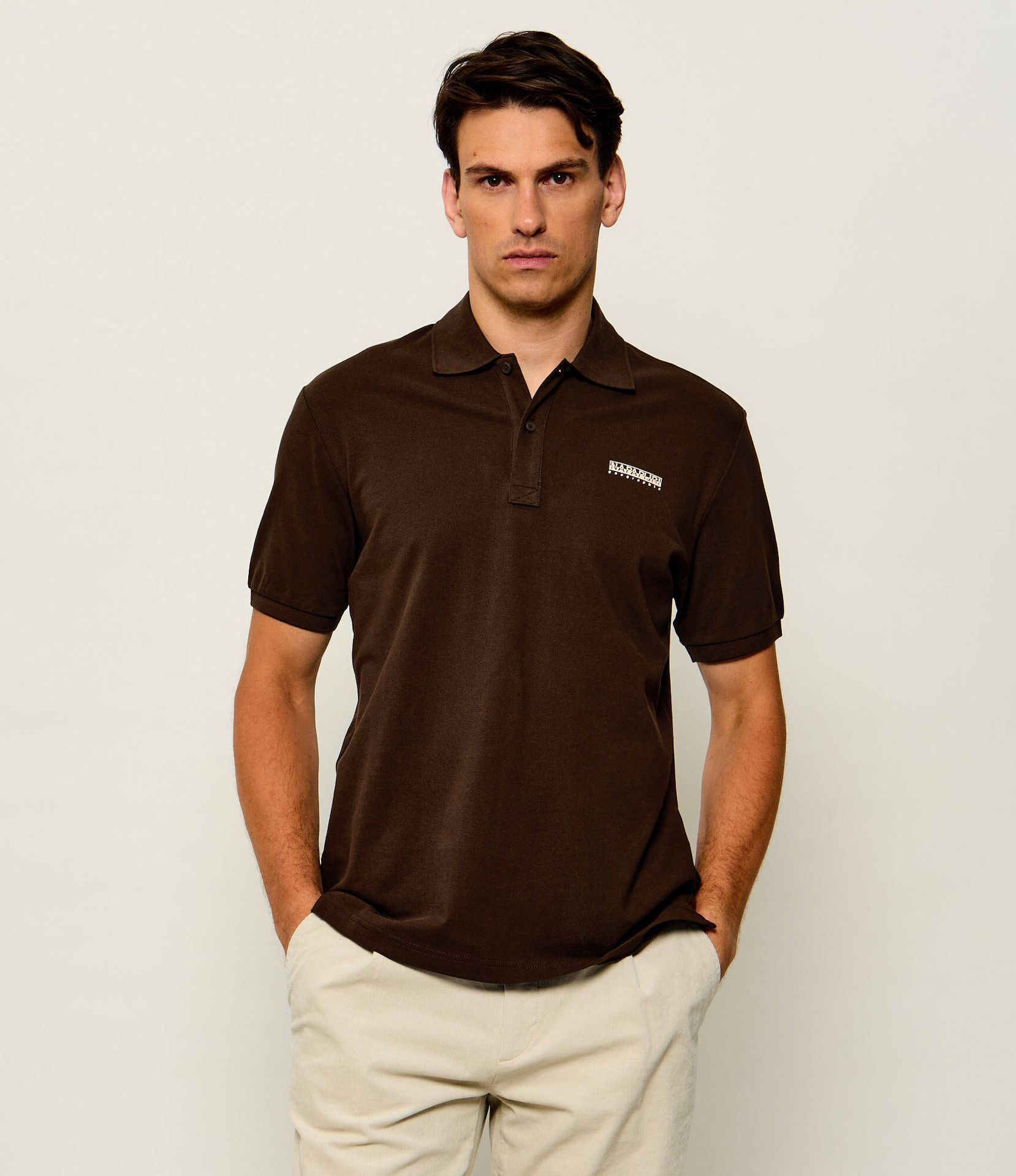 Napapijri Polo E-Small Box SS Relaxed fit