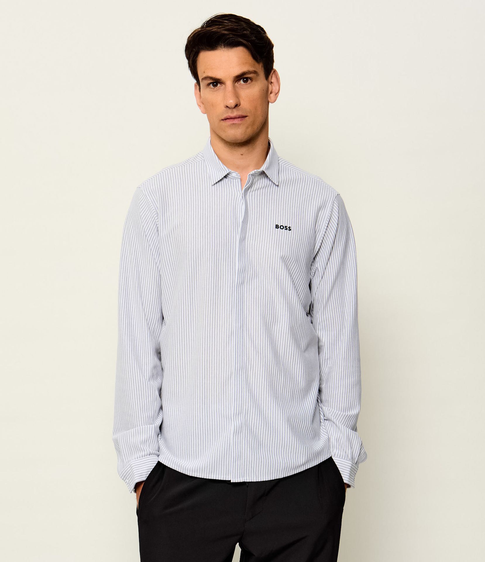 BOSS GREEN Koszula ST_Dymova L Regular Fit stretch