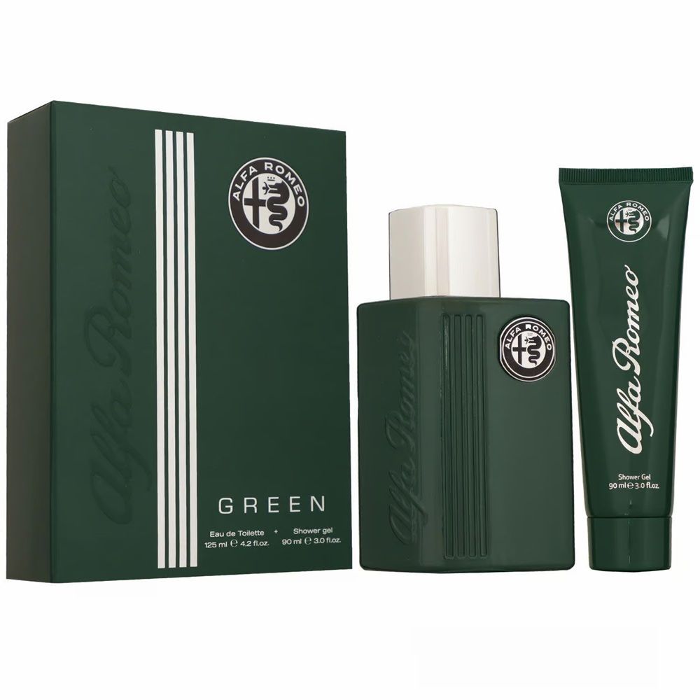 Green zestaw zapachowy woda toaletowa spray 125ml + żel pod prysznic 90ml