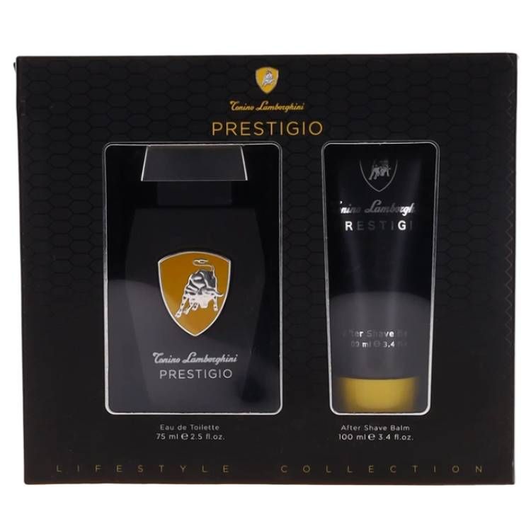 Prestigio zestaw woda toaletowa spray 75ml + balsam po goleniu 100ml