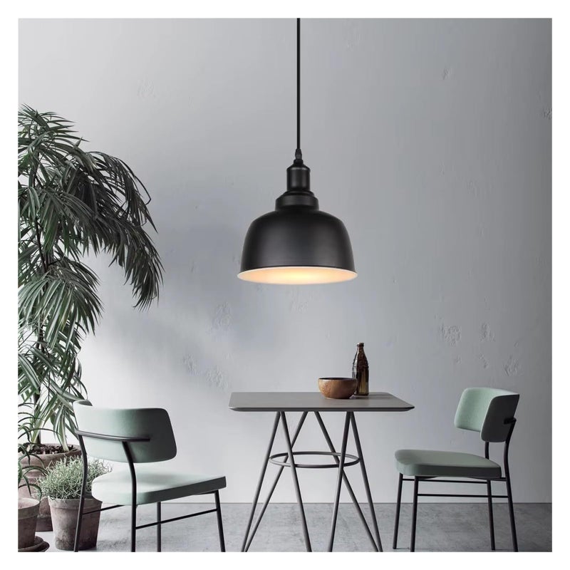 Regulowana lampa wisząca retro, dekoracyjny nowoczesny plafon, pojedyncza głowa, źródło światła nie jest dołączone, 220 V, gniazdo E27