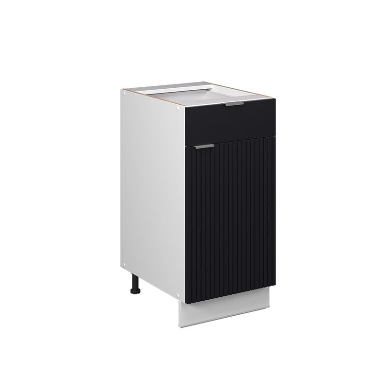 Vicco Szafka dolna pod zlew/płytę Fame-Line, Czarne paski, 40 cm bez blatu roboczego