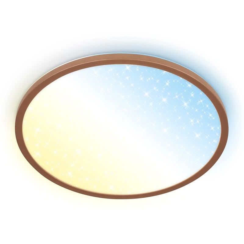 Lampa sufitowa LED, lampa sufitowa do salonu, ściemnialna, sterowana pilotem