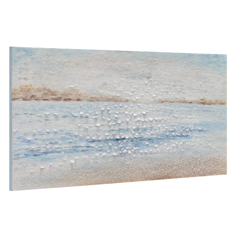 Obraz bez ramy Morze prostokątny 60 x 120 cm. Oryginalne płótno Plaża wielokolorowy