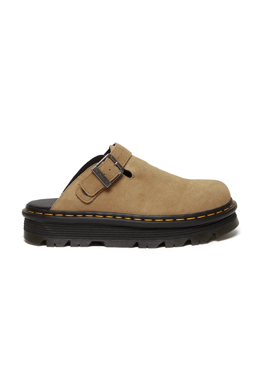 Damskie Dr. Martens ZebZag Mule klapki mules zamszowe