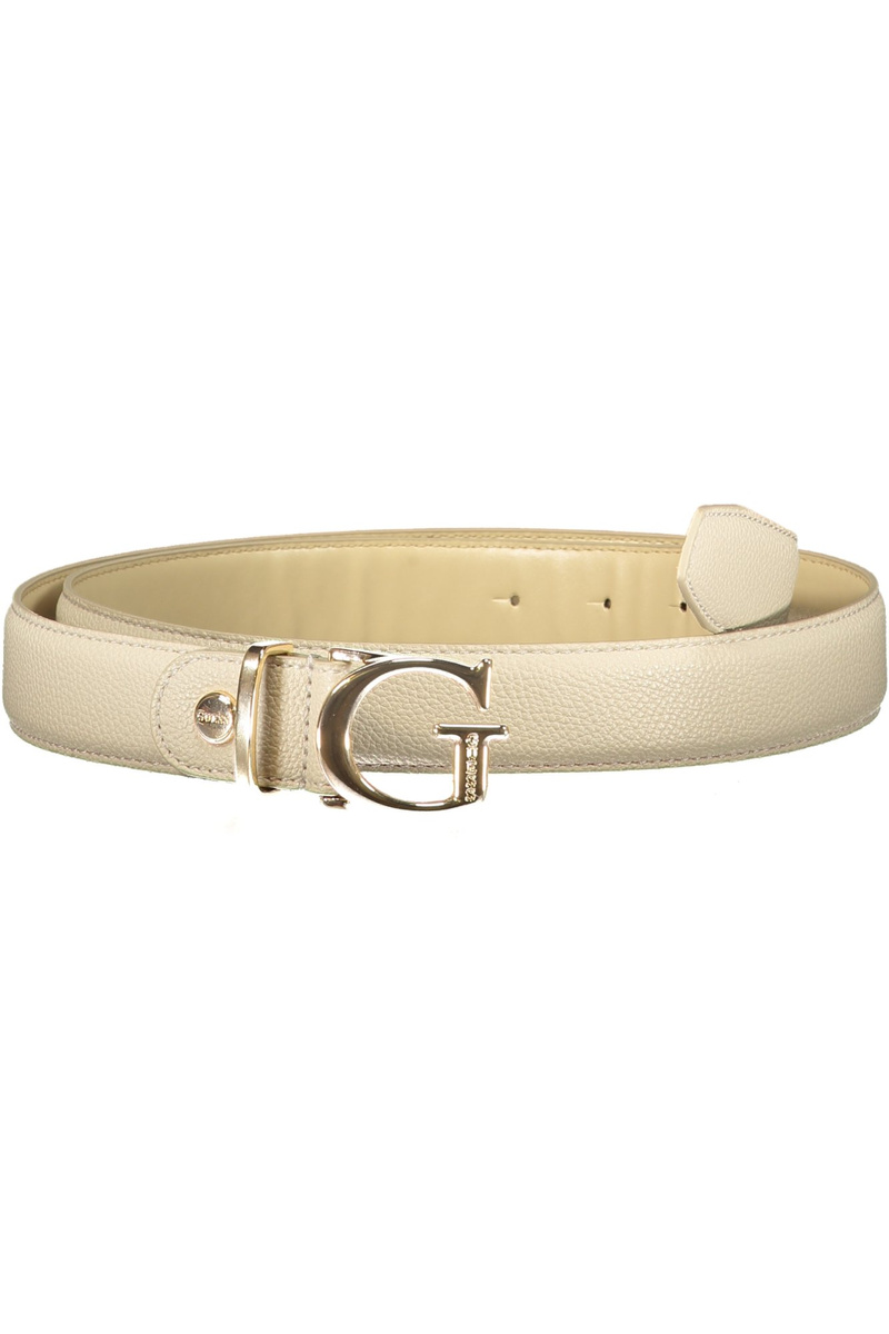 PASEK DAMSKI GUESS JEANS BEŻOWY