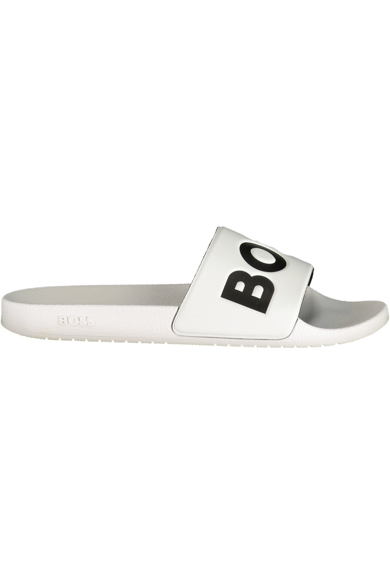 BOSS FOOTWEAR MĘSKIE BIAŁE KAPCIE