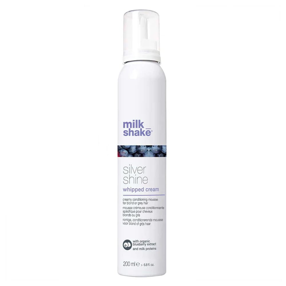 Milk Shake Whipper Cream Silver Shine Odżywka w Piance do Włosów Blond i Siwych 200ml