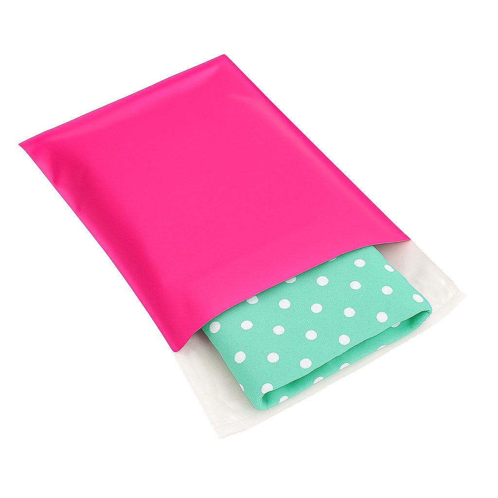Koperty foliopaki samoprzylepne różowe 350x460 mm FB05/C3, 50 szt.