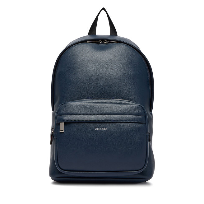 Plecak podróżny Calvin Klein Raised Round Backpack LV04D3155G Granatowy