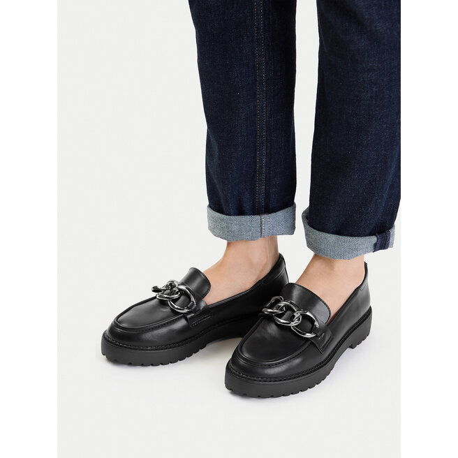 Loafersy DeeZee WS5621-18A Czarny