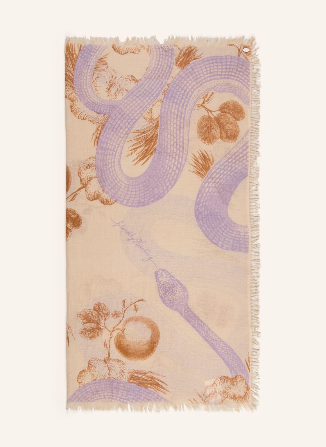 Friendly Hunting Szalik Z Kaszmiru beige