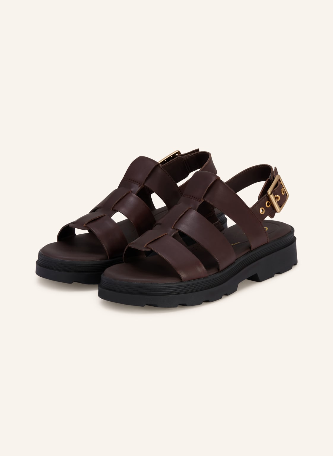 Clarks Sandały orinoco3 Strap braun