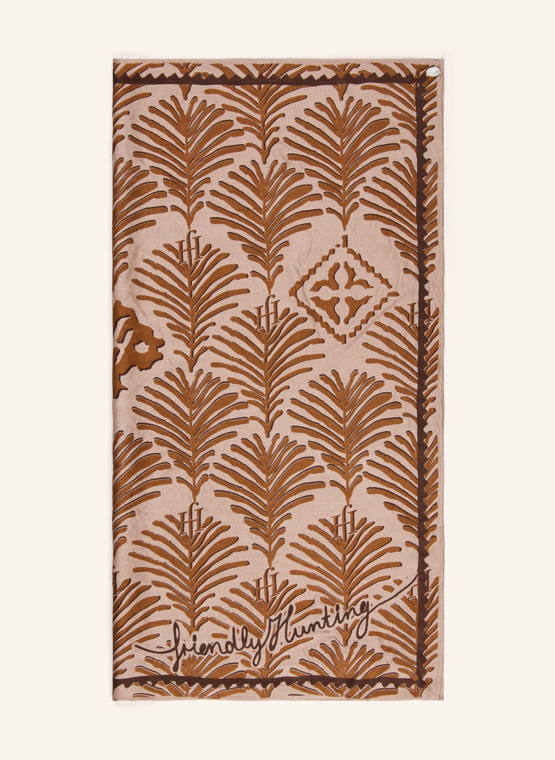 Friendly Hunting Szalik Jedwabny beige