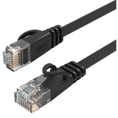 Kabel RJ-45 - RJ-45 ORICO PUG-C7B 10 m ORICO-PUG-C7B-100-BK-EP-HU