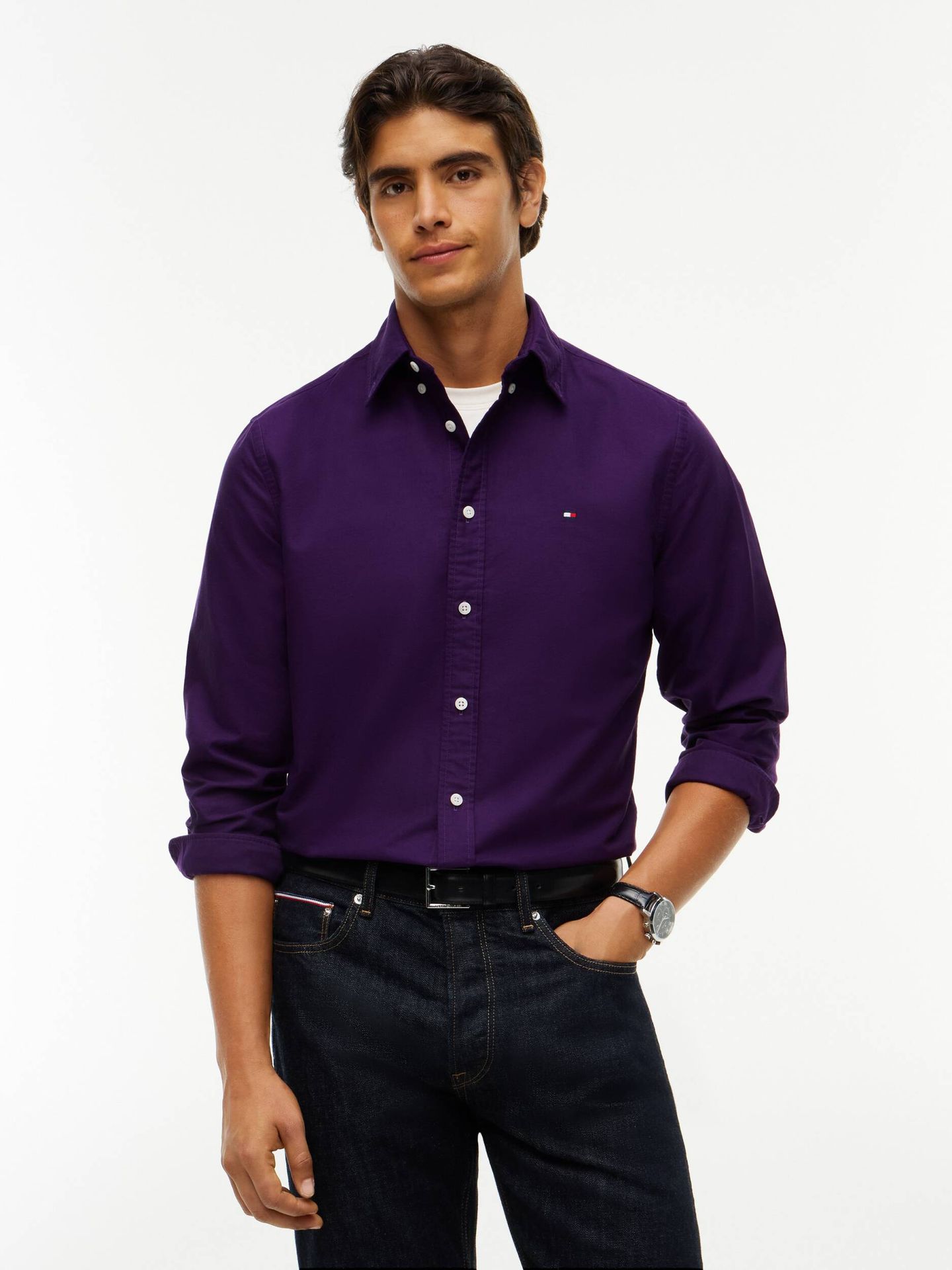 Tommy Hilfiger Koszula Oxford Regular Fit