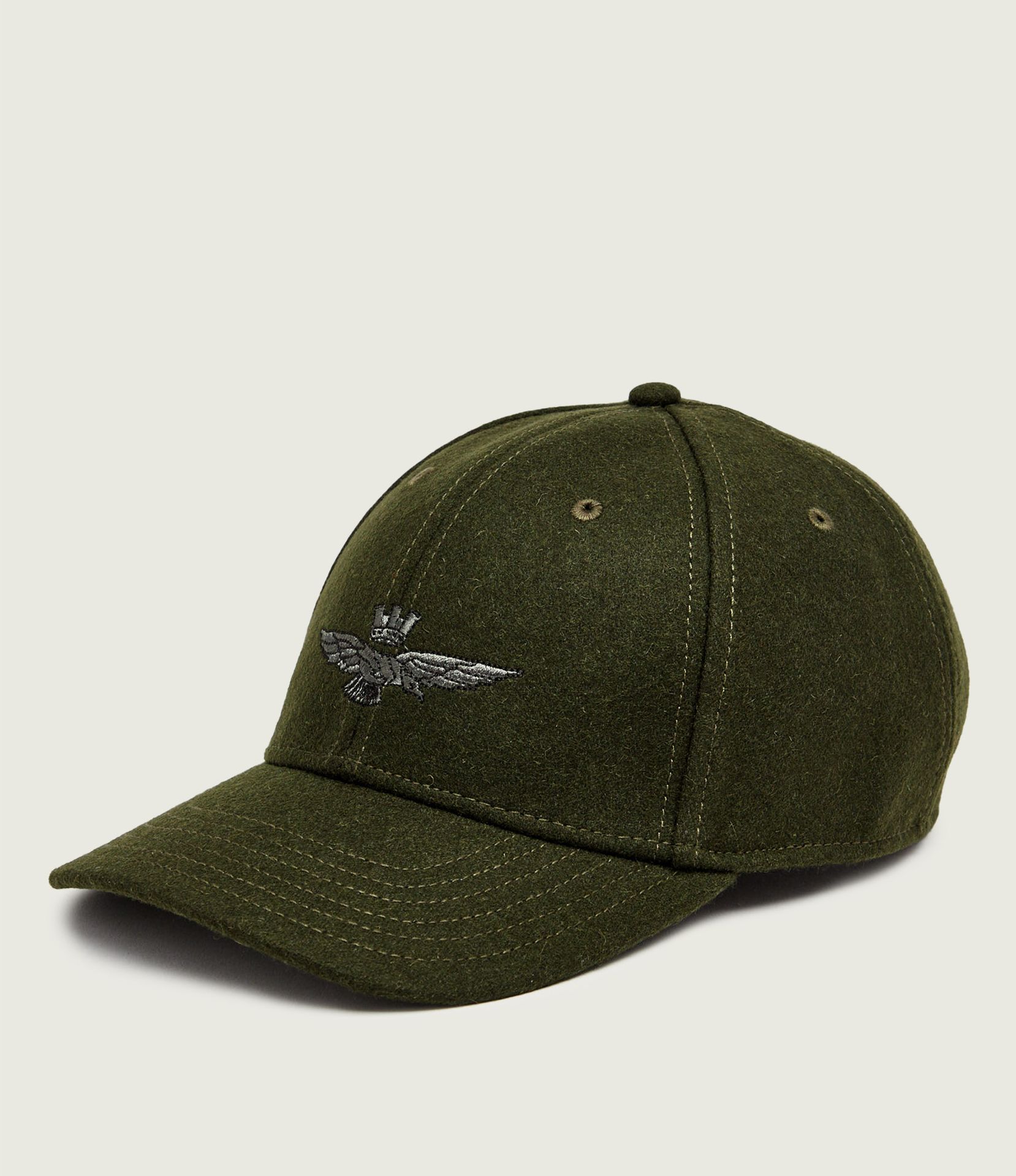 Aeronautica Militare Bejsbolówka z dodatkiem wełny