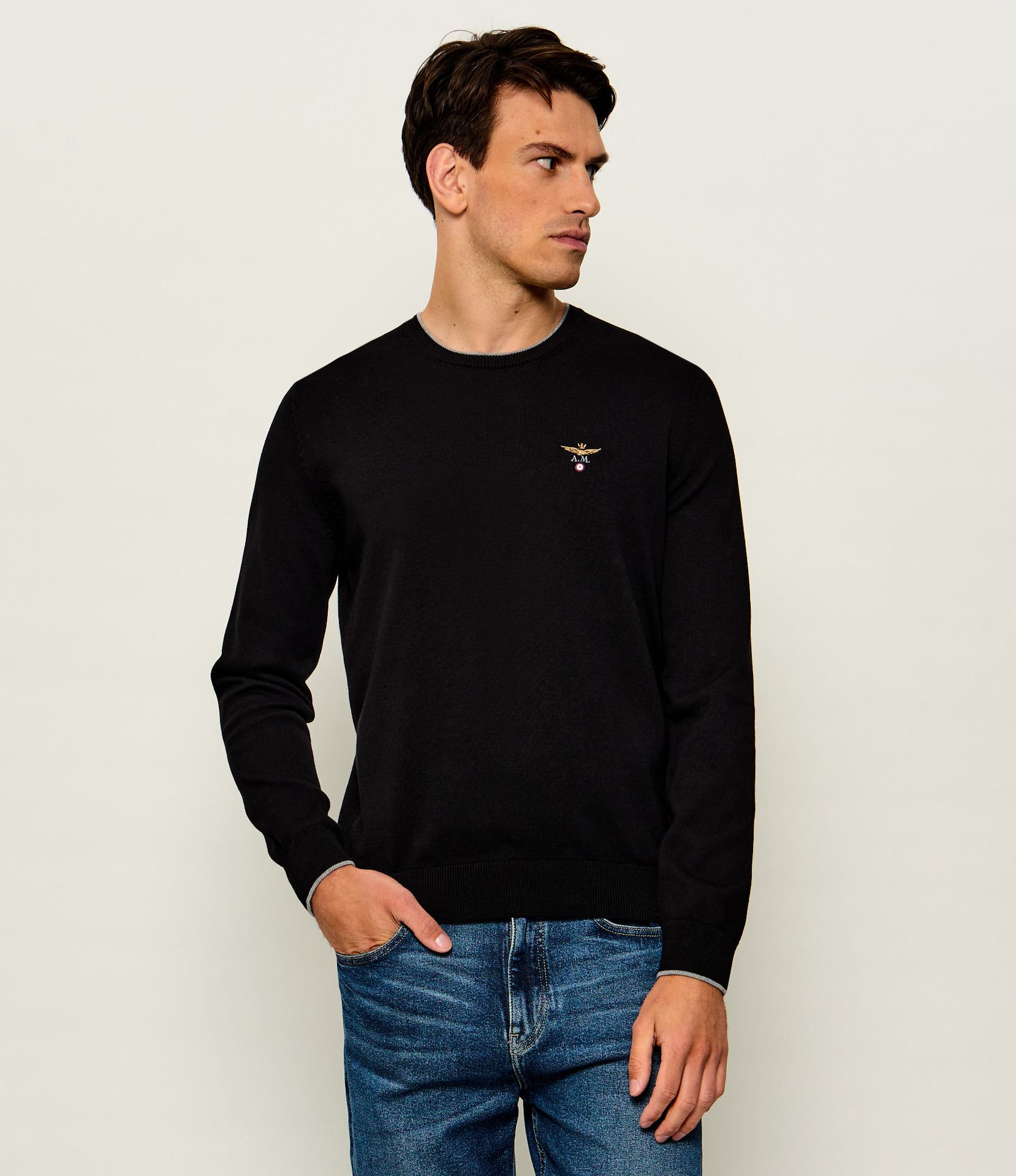 Aeronautica Militare Sweter Regular Fit