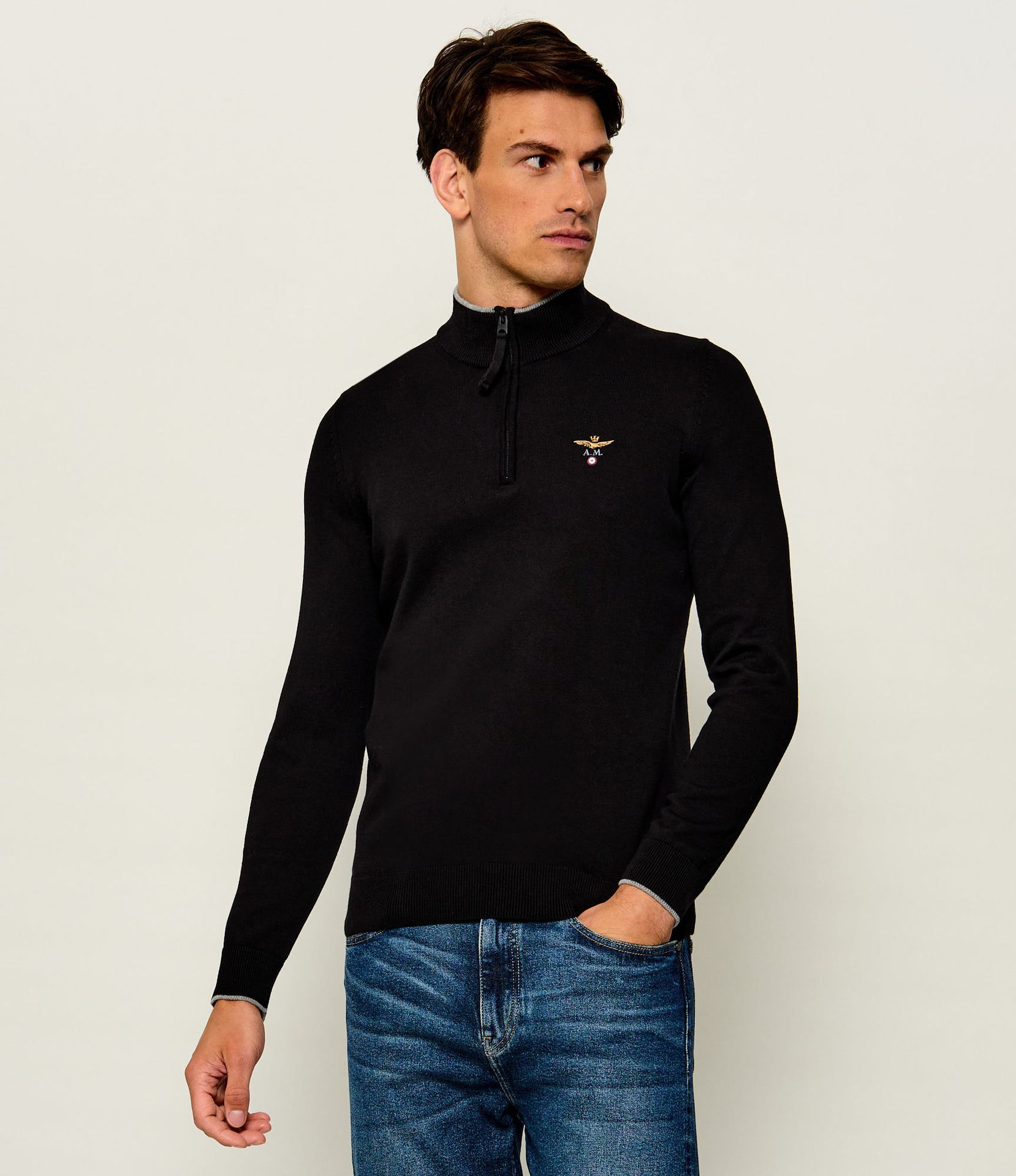 Aeronautica Militare Sweter Regular Fit