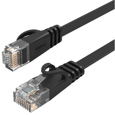 Kabel RJ-45 - RJ-45 ORICO PUG-C6B-150-BK-EP-HU 15 m ORICO-PUG-C6B-150-BK-EP-HU