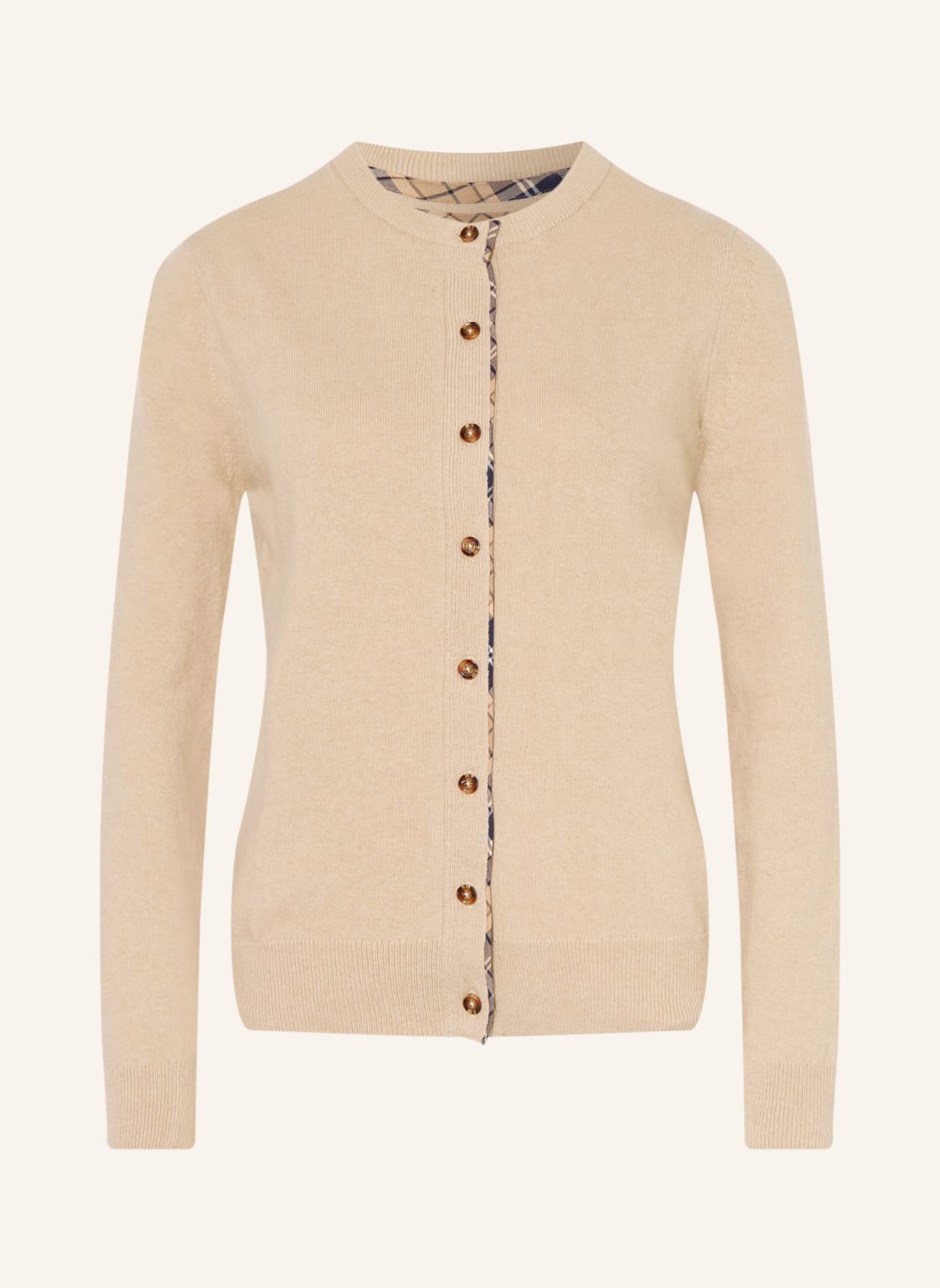 Barbour Kardigan Pendle beige