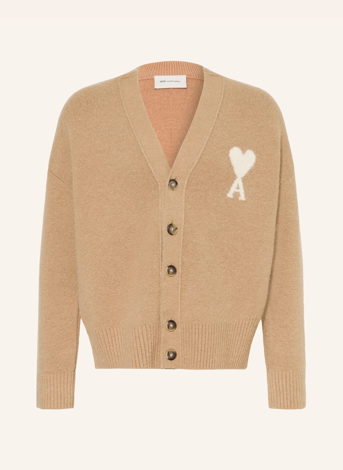 Ami Paris Kardigan beige