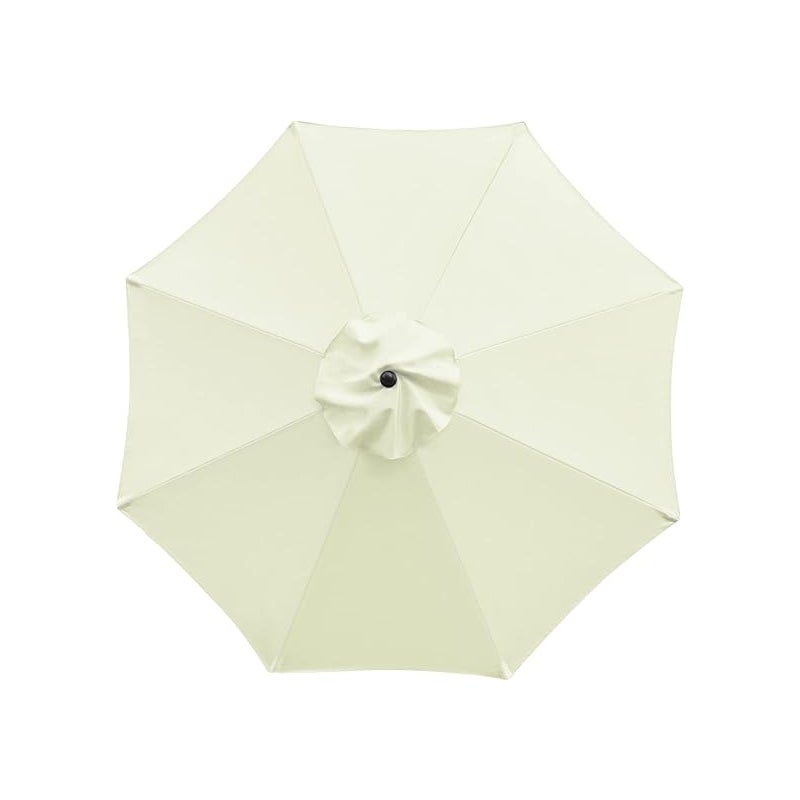 Pokrowiec zapasowy do parasola, 8 żeber, 3 m, wodoodporny, anty-UV, materiał zapasowy, beżowy