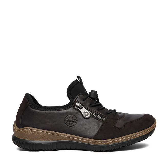 Sneakersy Rieker CEO-N32G0-25 Brązowy ciemny