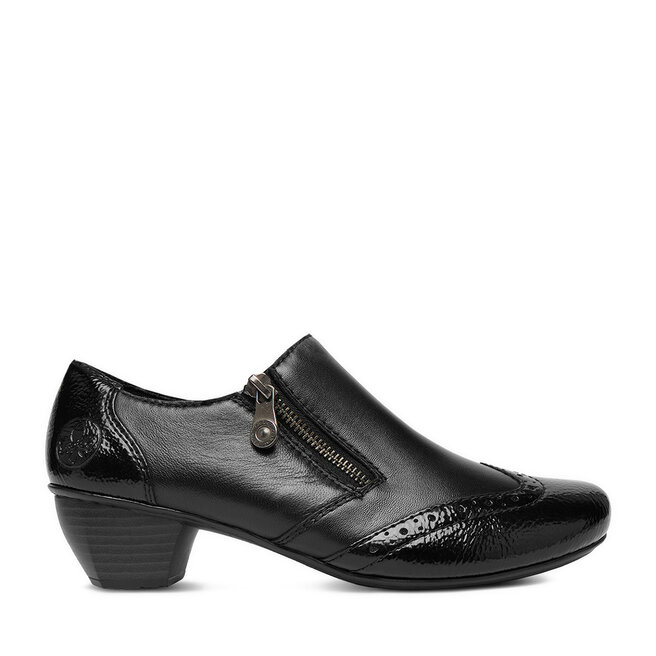 Półbuty Rieker CEO-41757-00 Czarny