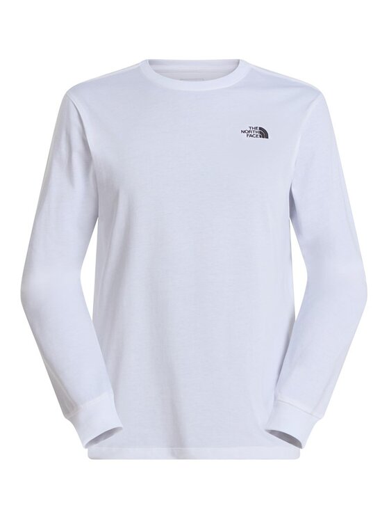 The North Face Longsleeve Evolution Simple Dome NF0A8EU3 Biały
