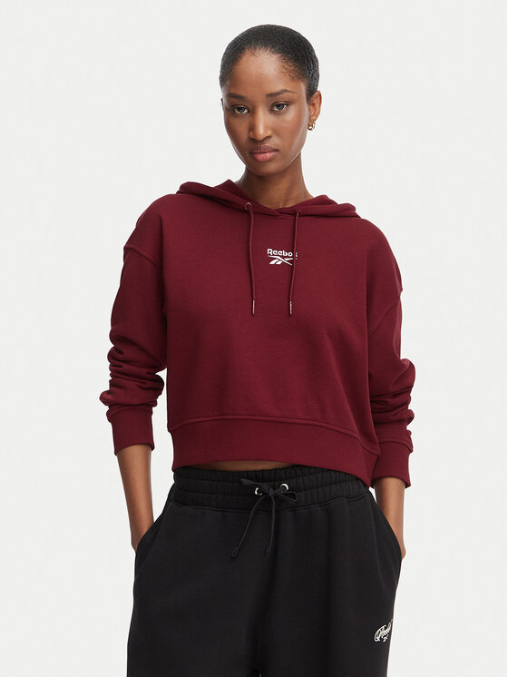 Reebok Bluza Ilona RK25712CCW Bordowy Regular Fit